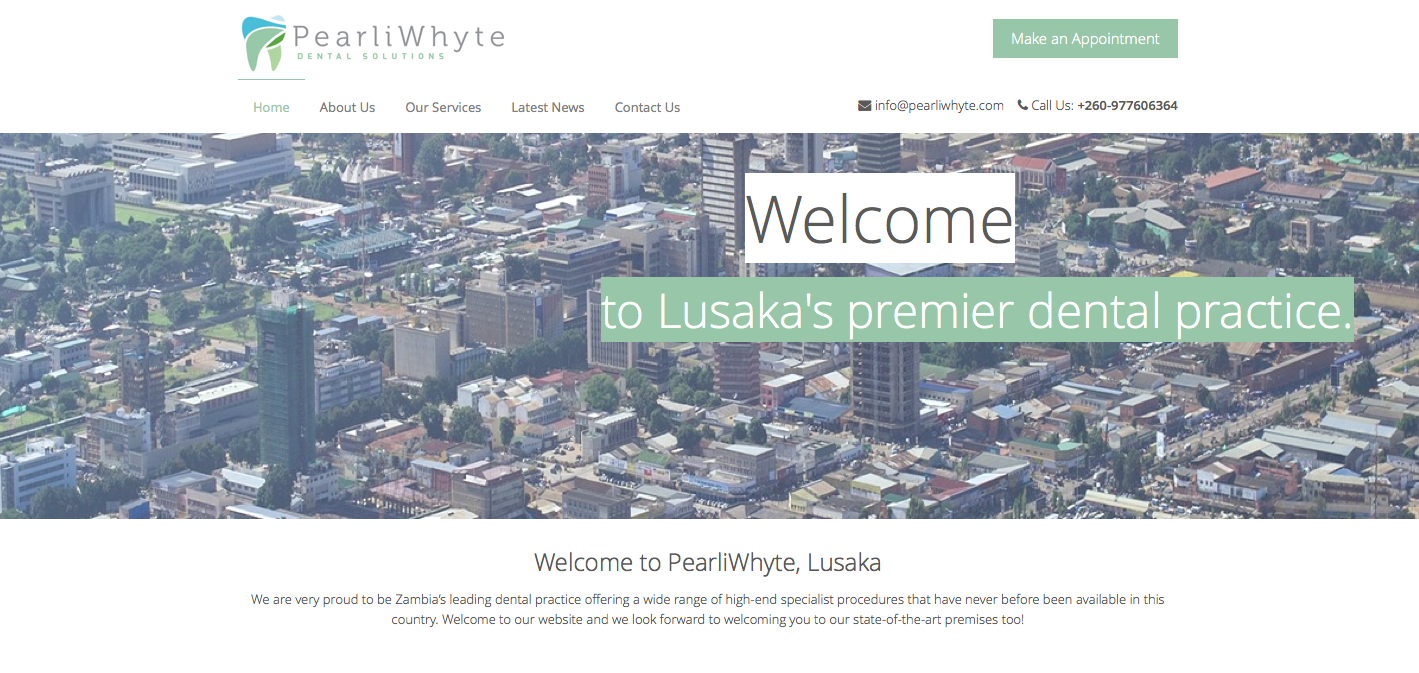 PearliWhyte Website